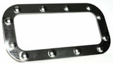 UP Sleeper Vent Door Trims for Exterior Peterbilt Berth Dimpled SS #20565 Pair