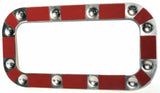 UP Sleeper Vent Door Trims for Exterior Peterbilt Berth Dimpled SS #20565 Pair