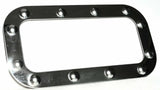 UP Sleeper Vent Door Trims for Exterior Peterbilt Berth Dimpled SS #20565 Pair