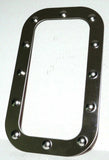 US Sleeper Vent Door Trims for Exterior Kenworth Berth Dimpled SS #20567 Pair