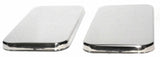 Sleeper Vent Door Covers for Kenworth 10-1/2” X 5” Stainless Steel UP#20568-Pair
