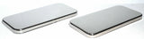 Sleeper Vent Door Covers for Kenworth 10-1/2” X 5” Stainless Steel UP#20568-Pair