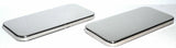 Sleeper Vent Door Covers for Kenworth 10-1/2” X 5” Stainless Steel UP#20568-Pair