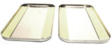 Sleeper Vent Door Covers for Freightliner Stainless Steel UP#20570-Pair