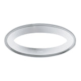 Oval Hood Emblem Trim With Visor for 7-7/8 X 3-1/4 Peterbilt Emblem UP20591 Each