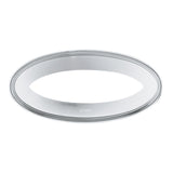 Oval Hood Emblem Trim With Visor for 7-7/8 X 3-1/4 Peterbilt Emblem UP20591 Each