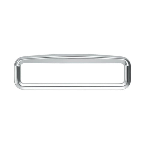 Kenworth 2002 & Up Glove Box Emblem Bezel Chrome Visor Trim 4-3/8x 7/8" UP#20595