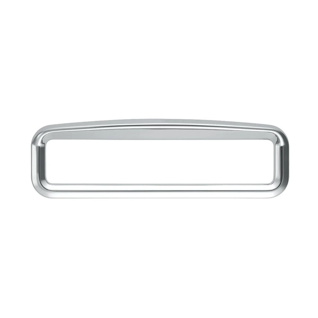 Kenworth 2002 & Up Glove Box Emblem Bezel Chrome Visor Trim 4-3/8x 7/8" UP#20595