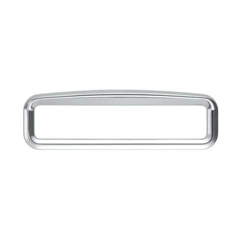Kenworth 2002 & Up Glove Box Emblem Bezel Chrome Visor Trim 4-3/8x 7/8" UP#20595