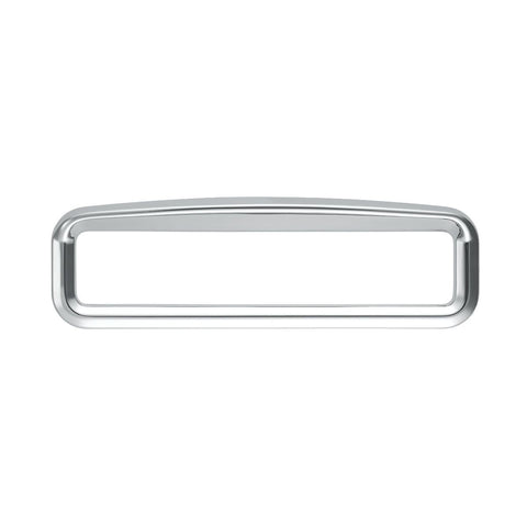Kenworth 2002 & Up Glove Box Emblem Bezel Chrome Visor Trim 4-3/8x 7/8" UP#20595