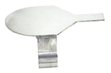Mud Flap Hanger Tube End Cap Plug Round Stainless Steel 2" Replacement UP20611