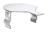 Mud Flap Hanger Tube End Cap Plug Round Stainless Steel 2" Replacement UP20611