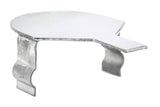 Mud Flap Hanger Tube End Cap Plug Round Stainless Steel 2" Replacement UP20611