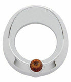 UP Gauge Cover for 2005 & Older Peterbilt Amber Jewel 2 1/4" Visor #20815 Each