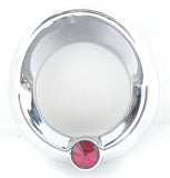 Gauge Cover for 2005 & Older Peterbilt Red Jewel 2 1/4" Visor #20820 Each