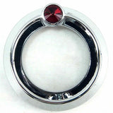 UP Gauge Cover for Peterbilt & Freightliner Red Jewel 2 1/4" Plain #20827 Each
