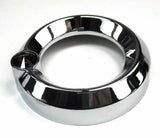 UP Gauge Cover for Peterbilt & Freightliner Red Jewel 2 1/4" Plain #20827 Each