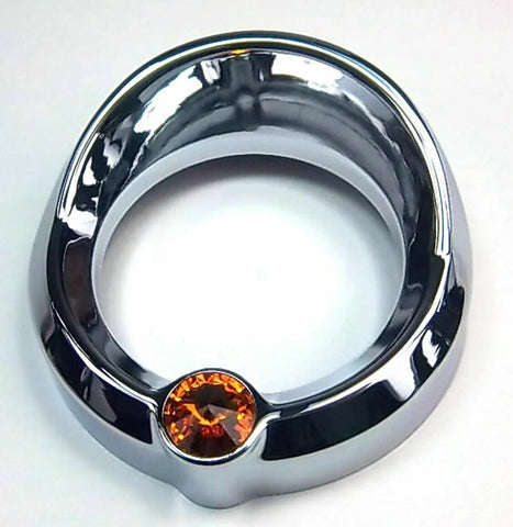 UP Gauge Cover for Older Freightliner Century Amber Visor 2 3/8" #20829 Each