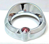 Chrome Gauge Cover Visor Red Crystal for Freightliner Century 2-3/8"  UP20834