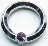 Small Gauge Cover for Older Freightliner Century Chrome Purple Jewel UP#20840