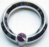 Small Gauge Cover for Older Freightliner Century Chrome Purple Jewel UP#20840