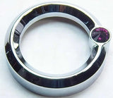 Small Gauge Cover for Older Freightliner Century Chrome Purple Jewel UP#20840
