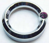 Small Gauge Cover for Older Freightliner Century Chrome Purple Jewel UP#20840