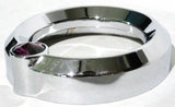 Small Gauge Cover for Older Freightliner Century Chrome Purple Jewel UP#20840