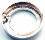Small Gauge Cover for Older Freightliner Century Chrome Purple Jewel UP#20840