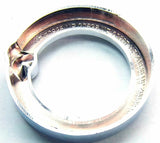 Small Gauge Cover for Older Freightliner Century Chrome Purple Jewel UP#20840