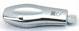 turn signal lever cover plain chrome plastic for Peterbilt 2005 & up