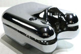 Chrome Plastic Turn Signal Housing Cover Fits Truck-Lite Signal Stat UP21019