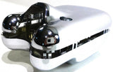 Chrome Plastic Turn Signal Housing Cover Fits Truck-Lite Signal Stat UP21019