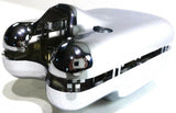 Chrome Plastic Turn Signal Housing Cover Fits Truck-Lite Signal Stat UP21019