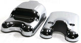 Chrome Plastic Turn Signal Housing Cover Fits Truck-Lite Signal Stat UP21019