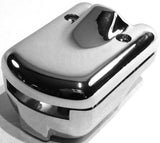 Chrome Plastic Turn Signal Housing Cover Fits Truck-Lite Signal Stat UP21019