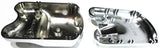 Chrome Plastic Turn Signal Housing Cover Fits Truck-Lite Signal Stat UP21019