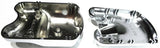 Chrome Plastic Turn Signal Housing Cover Fits Truck-Lite Signal Stat UP21019