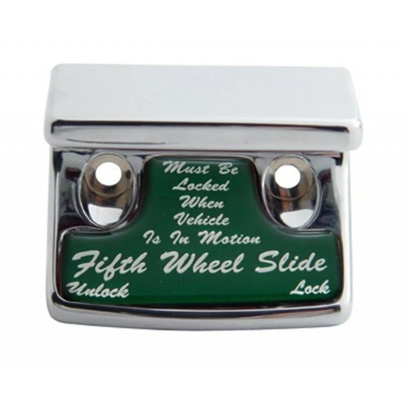 Fifth Wheel Slide Switch Guard for Freightliner 1990-2010  Green UP21021