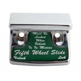 Fifth Wheel Slide Switch Guard for Freightliner 1990-2010  Green UP21021