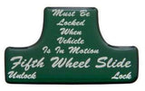 Fifth Wheel Slide Switch Guard for Freightliner 1990-2010  Green UP21021