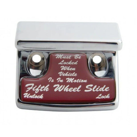 Switch Guard Fifth Wheel Slide for Freightliner 1990-2010 Red Glossy UP#21024