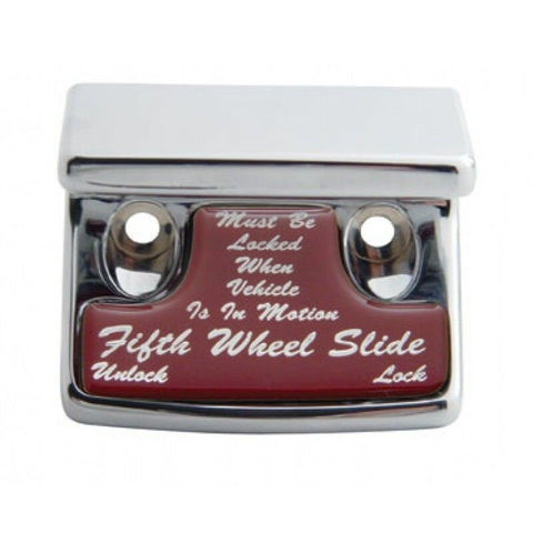Switch Guard Fifth Wheel Slide for Freightliner 1990-2010 Red Glossy UP#21024