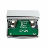 Switch Guard for Freightliner PTO Plastic Body Green Glossy Sticker UP#21071