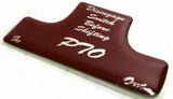 Switch Guard for Freightliner PTO Plastic Body Red Glossy Sticker UP#21074