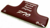 Switch Guard for Freightliner PTO Plastic Body Red Glossy Sticker UP#21074