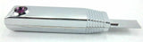 UP Turn Signal Lever Cover for Grote Switch Purple Jewel Chrome Plastic #21085