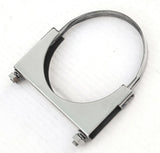 Exhaust Clamp 5" U-Bolt Style 304 Polished Stainless Steel UP#21290 Each
