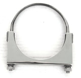 Exhaust Clamp 5" U-Bolt Style 304 Polished Stainless Steel UP#21290 Each