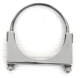 Exhaust Clamp 5" U-Bolt Style 304 Polished Stainless Steel UP#21290 Each